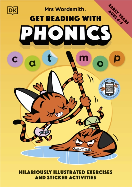 Book cover of Mrs Wordsmith Get Reading With Phonics, Ages 4-5 (Early Years & Key Stage 1)