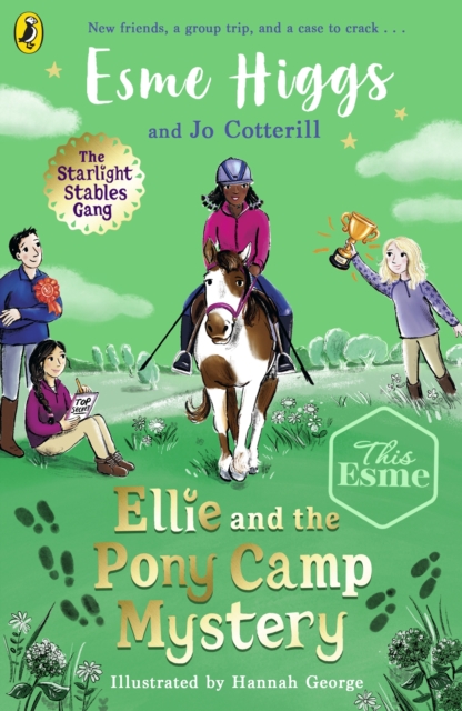 Book cover of Ellie and the Pony Camp Mystery