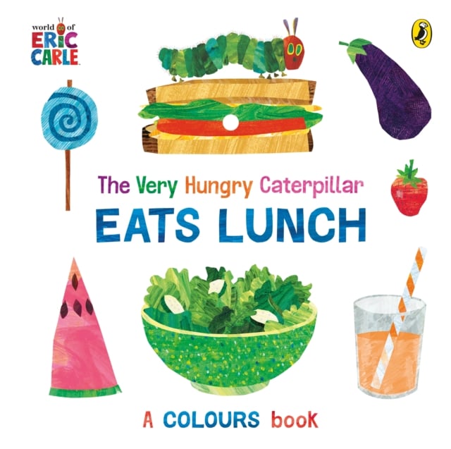 Book cover of The Very Hungry Caterpillar Eats Lunch