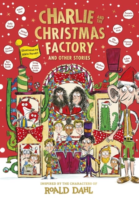 Book cover of Charlie and the Christmas Factory