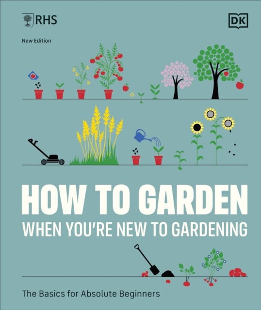 Book cover of RHS How to Garden When You're New to Gardening