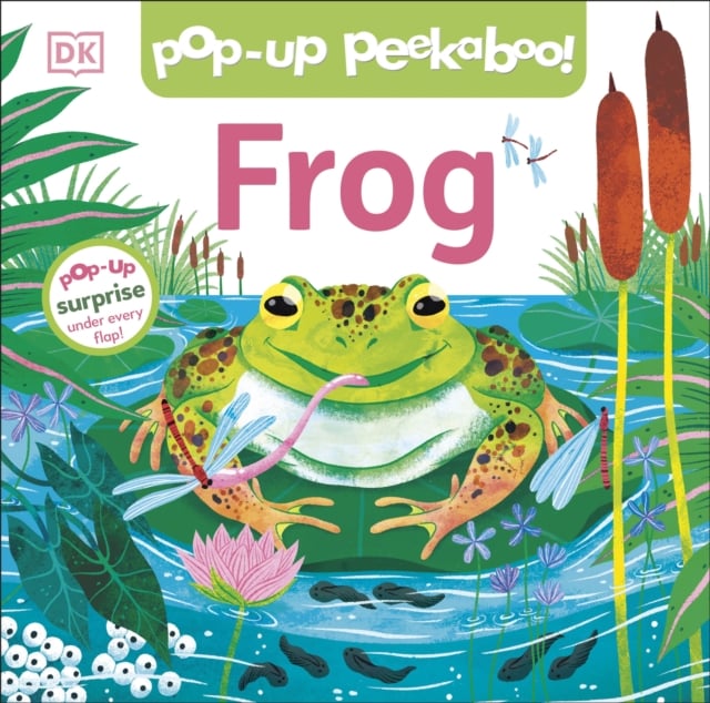 Book cover of Pop-Up Peekaboo! Frog