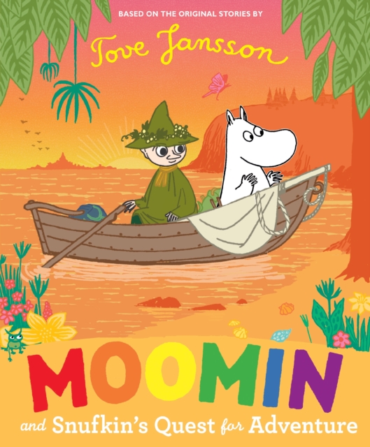 Book cover of Moomin and Snufkin's Quest for Adventure