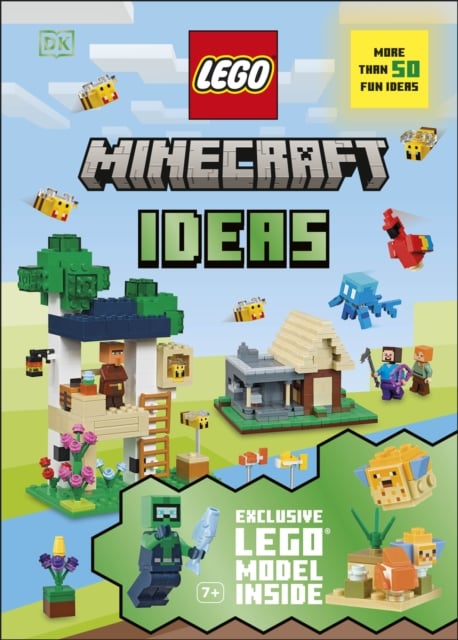 Book cover of LEGO Minecraft Ideas
