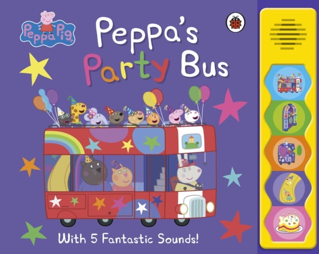 Book cover of Peppa Pig: Peppa's Party Bus!