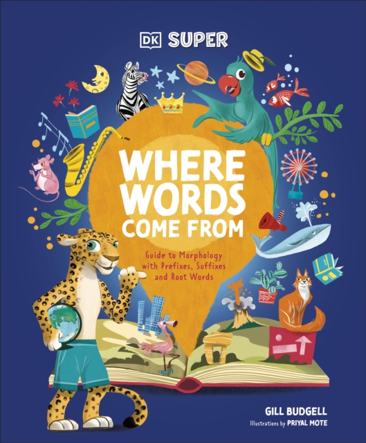 Book cover of DK Super Where Words Come From