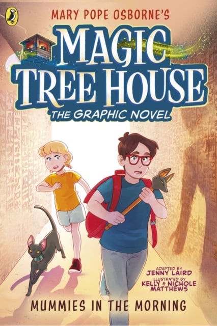 Book cover of Magic Tree House: Mummies in the Morning
