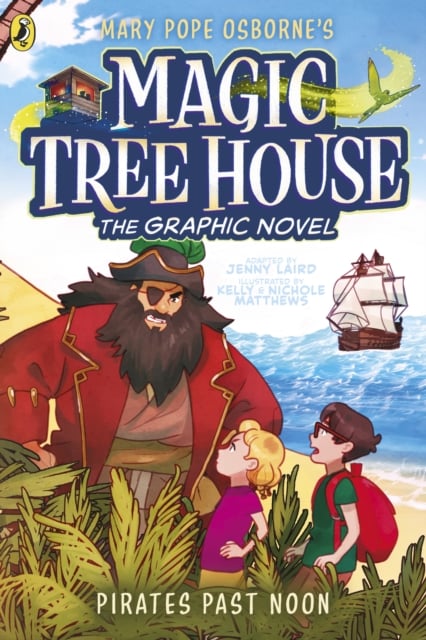 Book cover of Magic Tree House: Pirates Past Noon