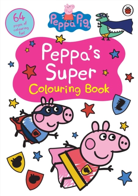 Book cover of Peppa Pig: Peppa’s Super Bumper Colouring Book