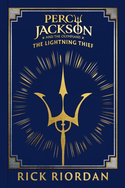 Book cover of Percy Jackson and the Lightning Thief (Book 1)