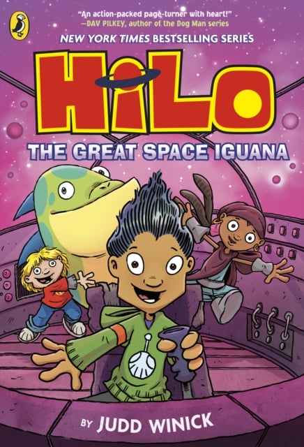 Book cover of Hilo: The Great Space Iguana