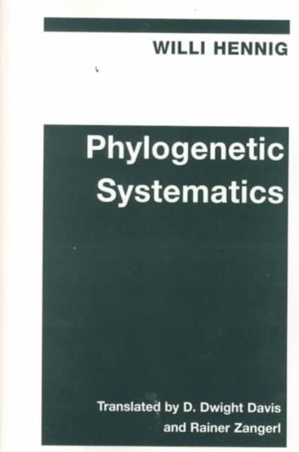 Book cover of Phylogenetic Systematics