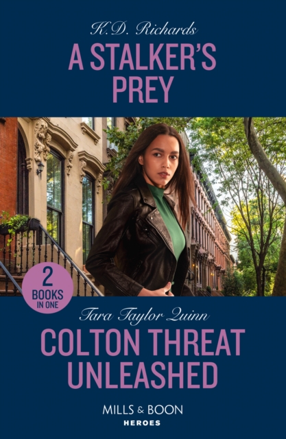 Book cover of A Stalker's Prey / Colton Threat Unleashed