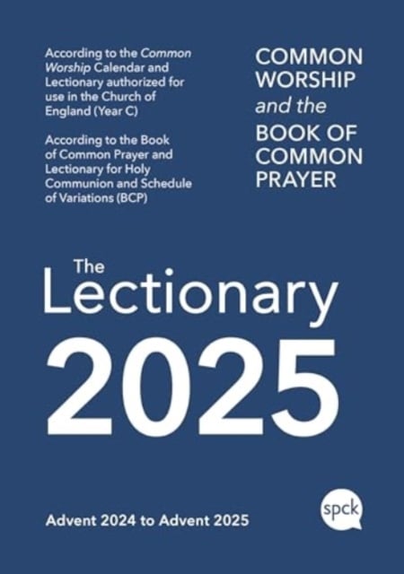 Book cover of Common Worship Lectionary spiral-bound 2025