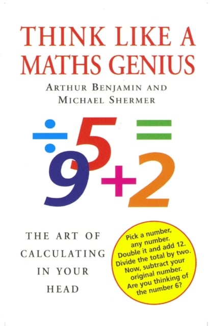 Book cover of Think Like A Maths Genius