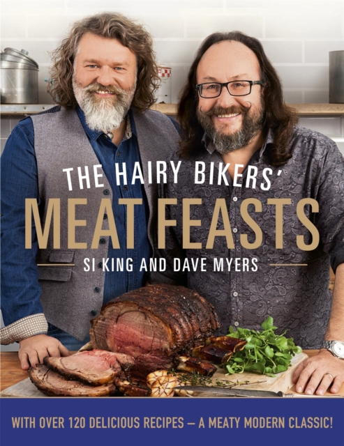 Book cover of The Hairy Bikers' Meat Feasts