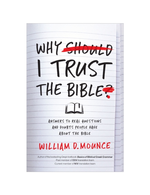 Book cover of Why I Trust the Bible
