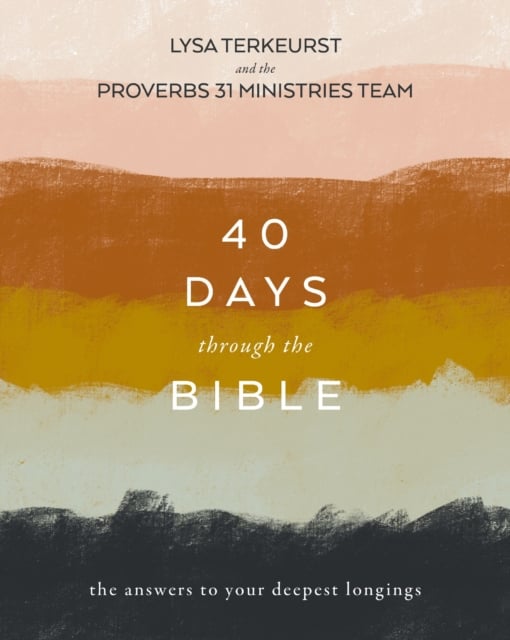 Book cover of 40 Days Through the Bible