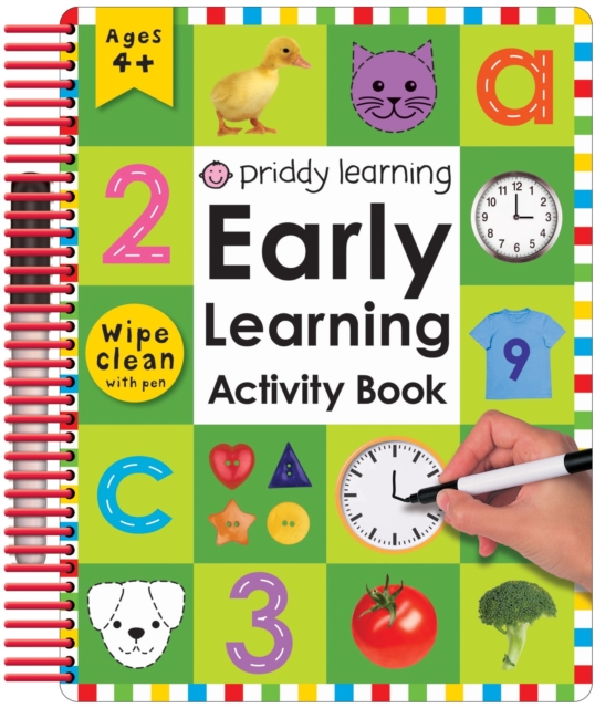 Book cover of Wipe Clean: Early Learning Activity Book