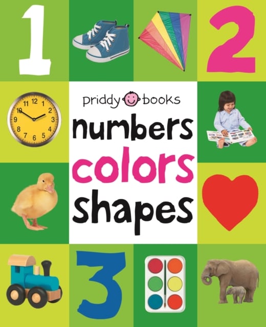 Book cover of Numbers, Colors, Shapes