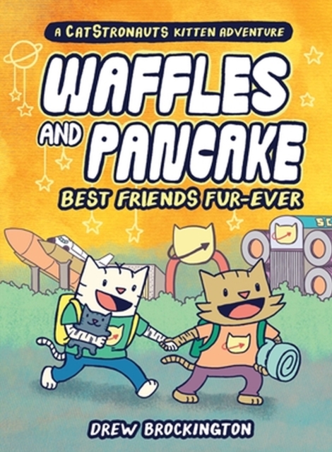 Book cover of Waffles and Pancake: Best Friends Fur-Ever (A Graphic Novel)