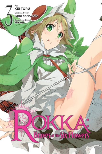 Book cover of Rokka: Braves of the Six Flowers, Vol. 3 (Manga)
