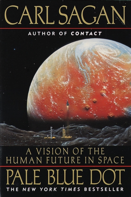 Book cover of Pale Blue Dot