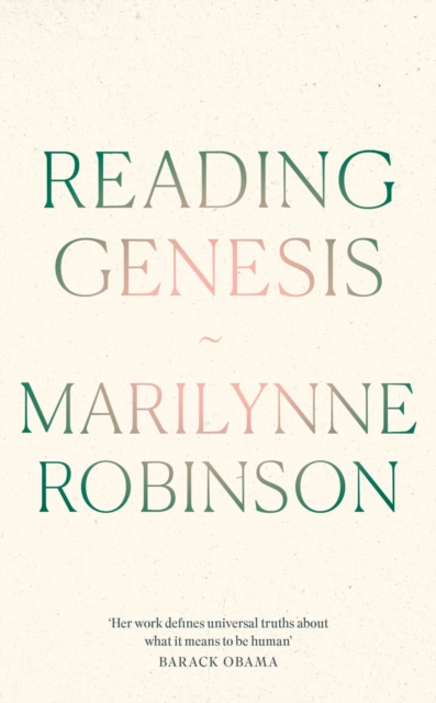 Book cover of Reading Genesis