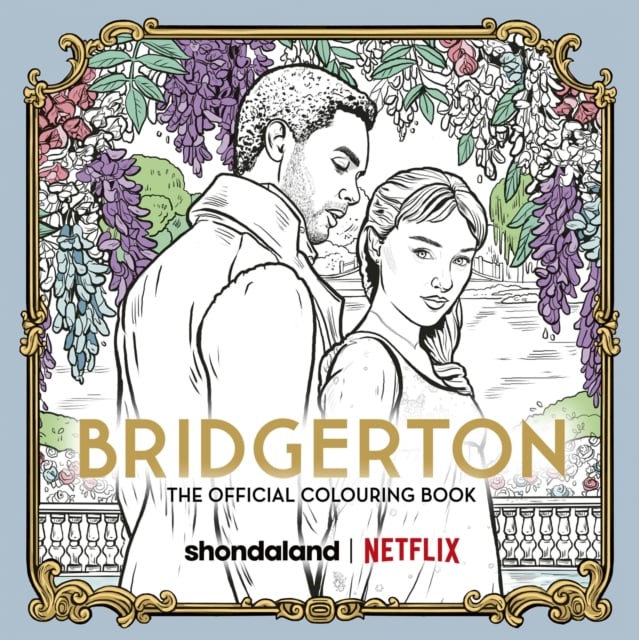 Book cover of Bridgerton: The Official Colouring Book