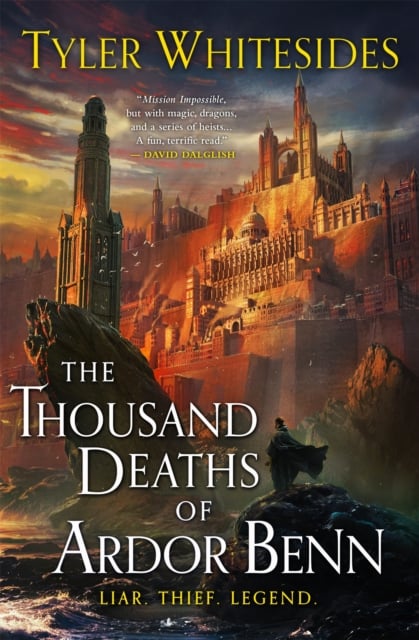 Book cover of The Thousand Deaths of Ardor Benn