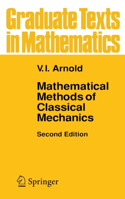 Book cover of Mathematical Methods of Classical Mechanics