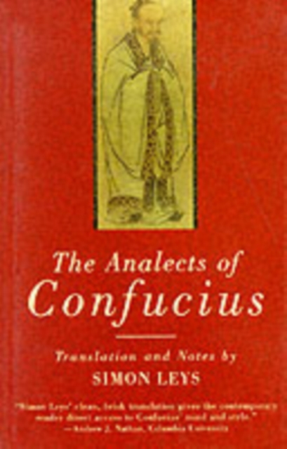 Book cover of The Analects of Confucius