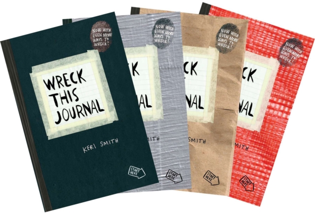 Book cover of Wreck This Journal Bundle Set