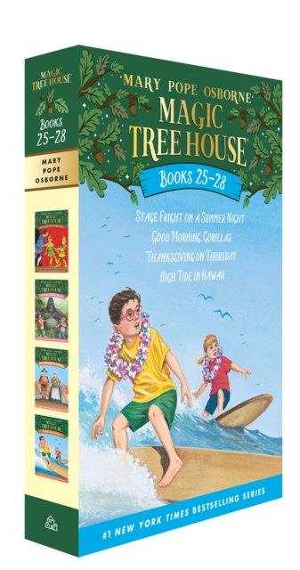 Book cover of Magic Tree House Books 25-28 Boxed Set