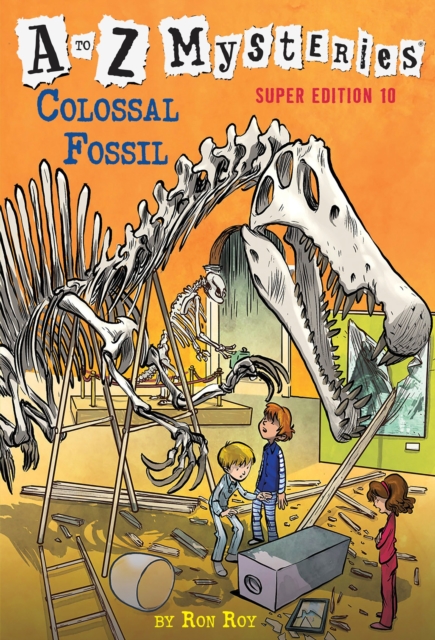 Book cover of A to Z Mysteries Super Edition #10