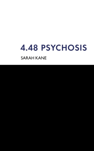 Book cover of 4.48 Psychosis