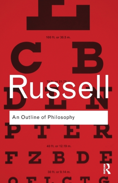 Book cover of An Outline of Philosophy