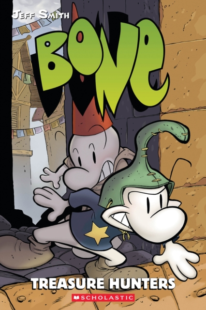Book cover of Bone #8: Treasure Hunters