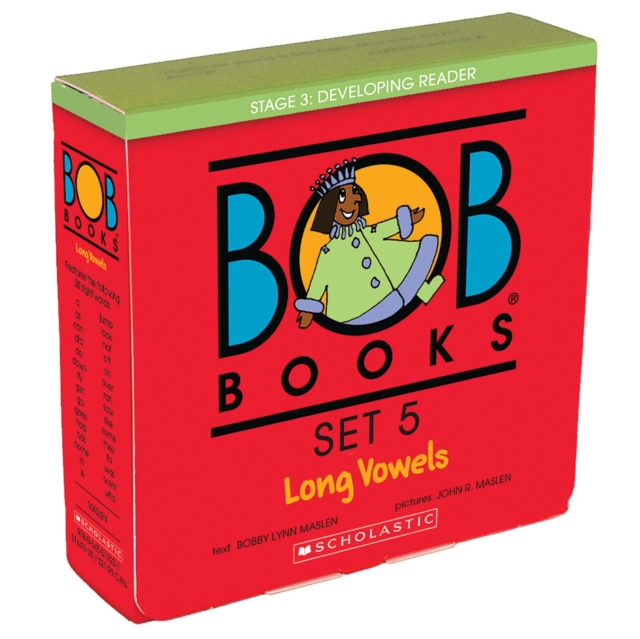 Book cover of Bob Books: Long Vowels (8 Books) (Stage 3: Developing Readers)