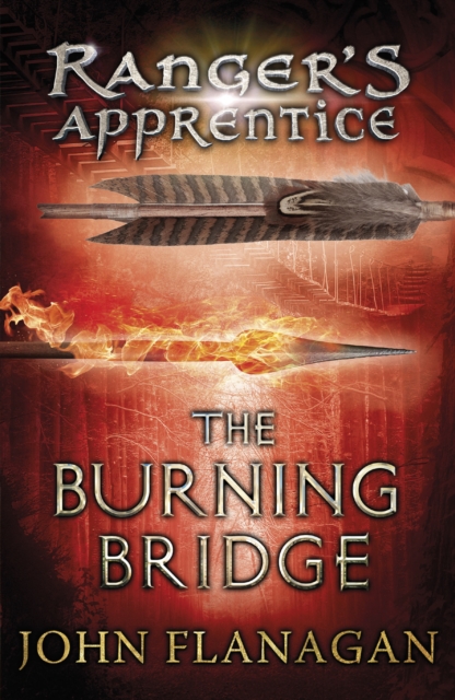 Book cover of The Burning Bridge (Ranger's Apprentice Book 2)