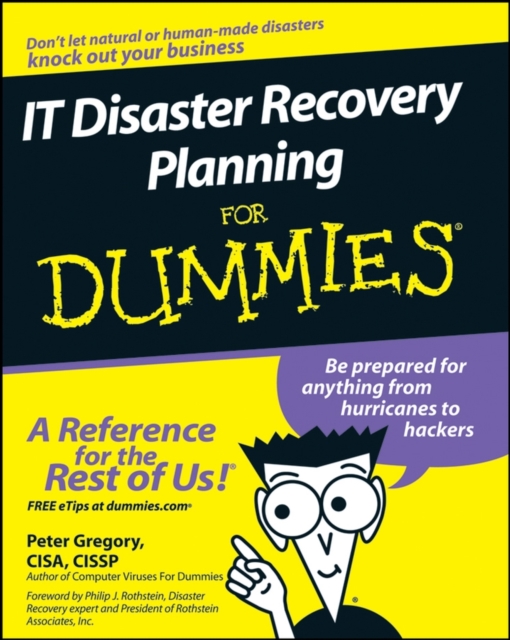Book cover of IT Disaster Recovery Planning For Dummies