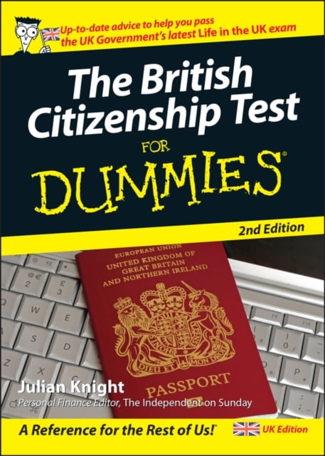 Book cover of The British Citizenship Test For Dummies