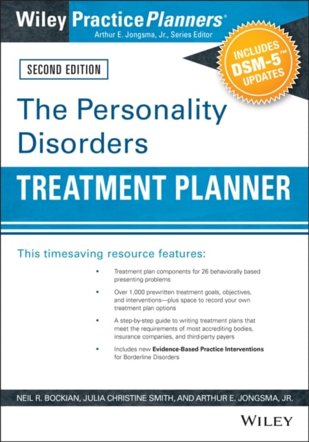 Book cover of The Personality Disorders Treatment Planner: Includes DSM-5 Updates