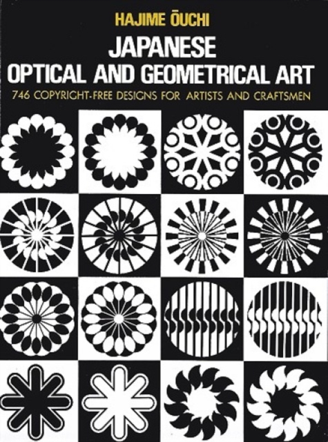 Book cover of Japanese Optical and Geometrical Art