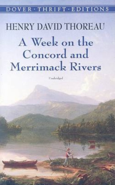 Book cover of A Week on the Concord and Merrimack Rivers