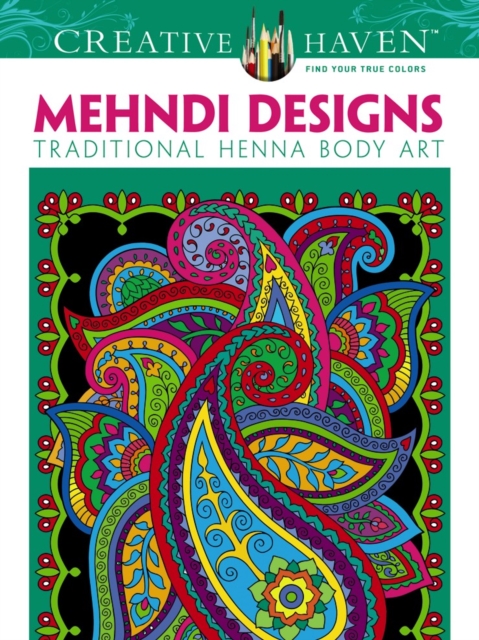 Book cover of Creative Haven Mehndi Designs Coloring Book