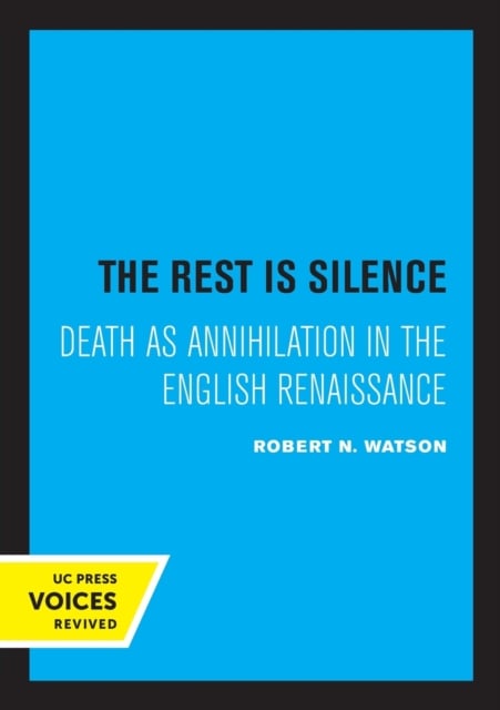 Book cover of The Rest Is Silence
