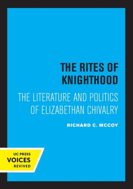 Book cover of The Rites of Knighthood