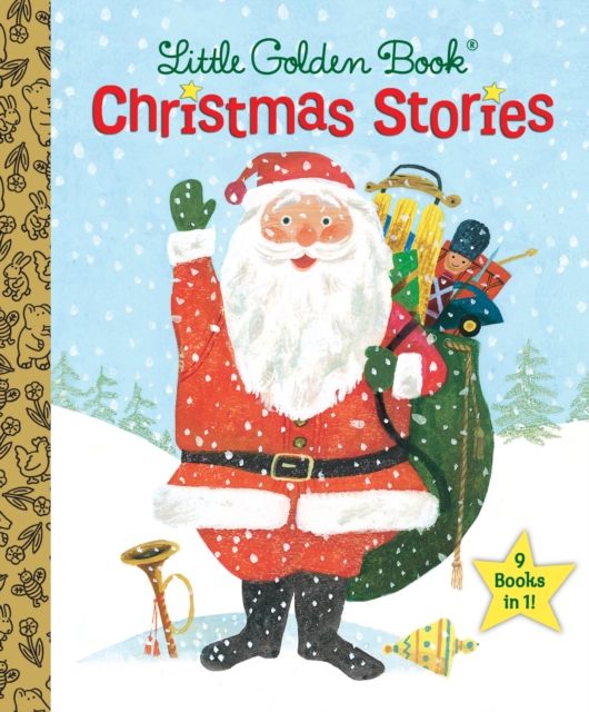 Book cover of Little Golden Book Christmas Stories