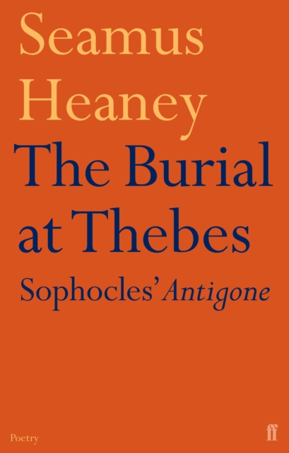 Book cover of The Burial at Thebes